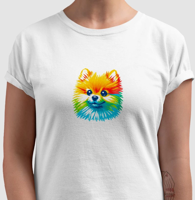 lulu da pomerania spitz alemão - giz 