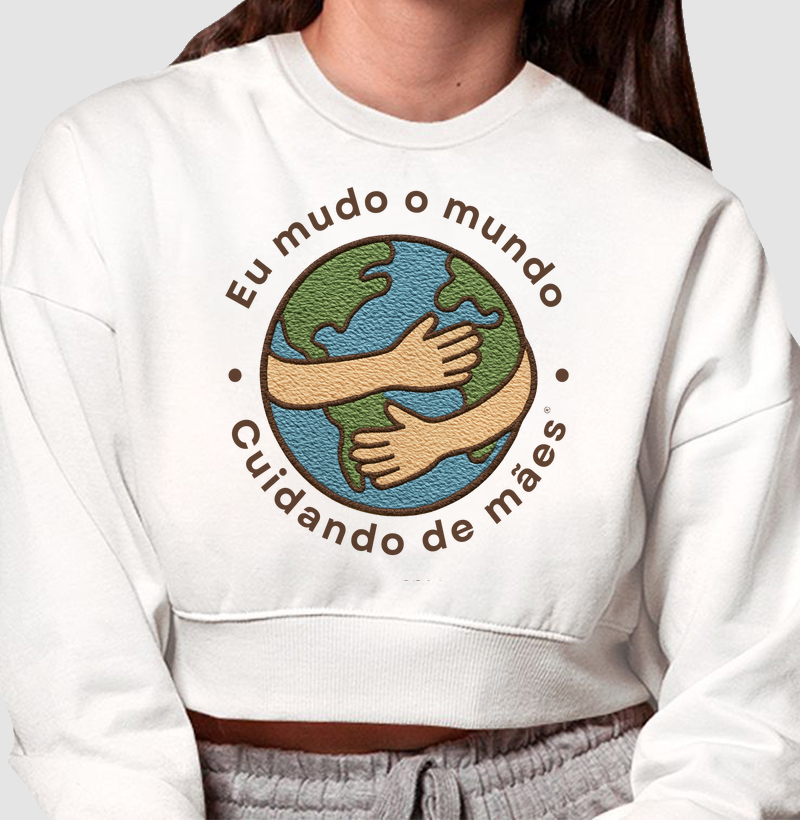 Eu mudo o mundo cuidando de mamães