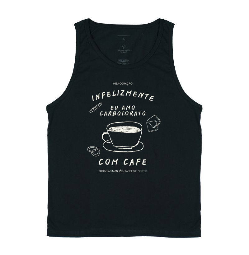 Infelizmente eu amo carboidrato com café