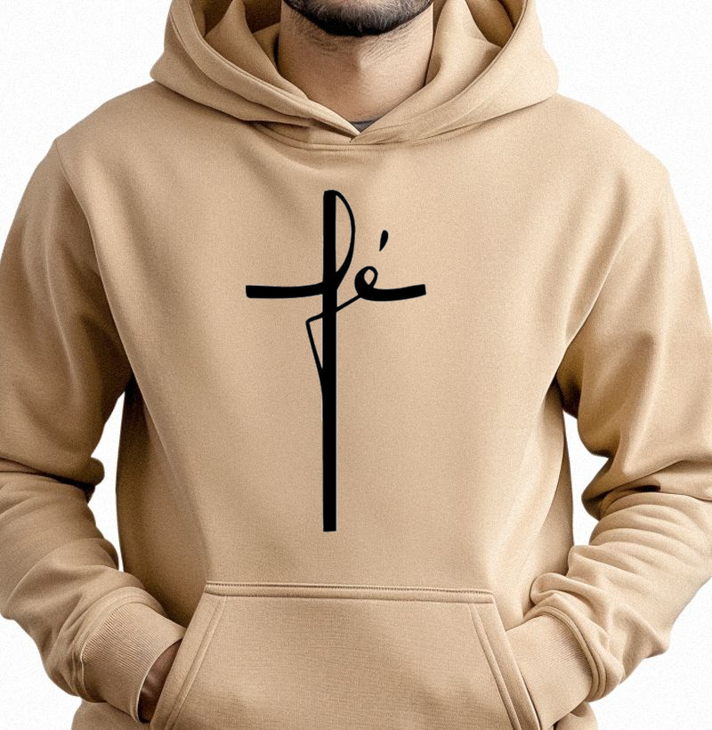 Moletom Hoodie Fé Grande