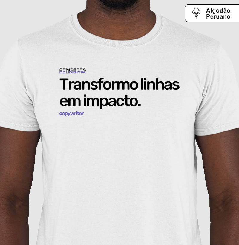 Transformo linhas em impacto.