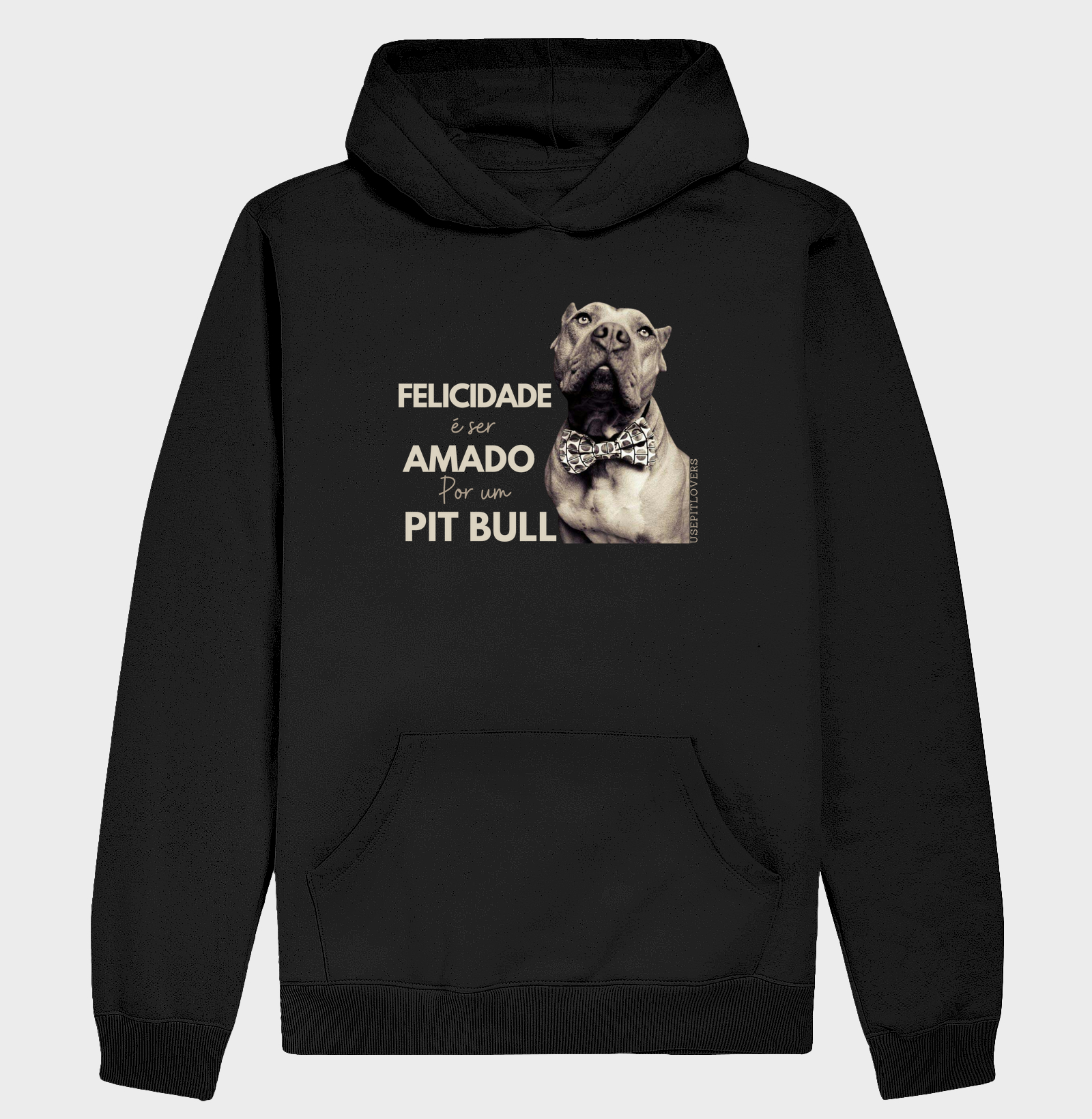 FELICIDADE É SER AMADO POR UM PIT BULL