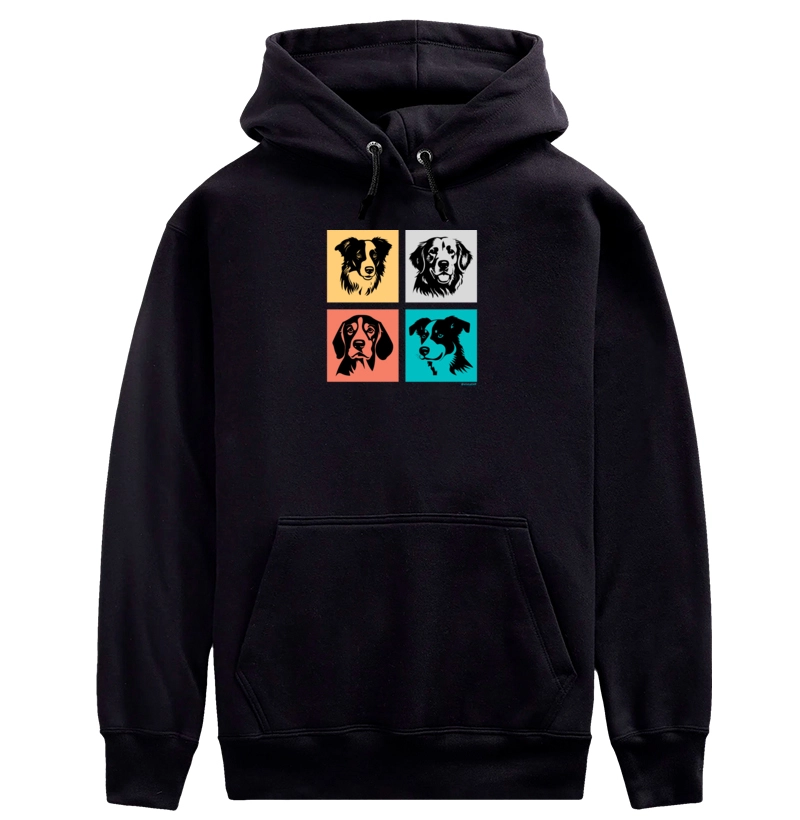 #53 - Quadrinhos Silhueta Cães