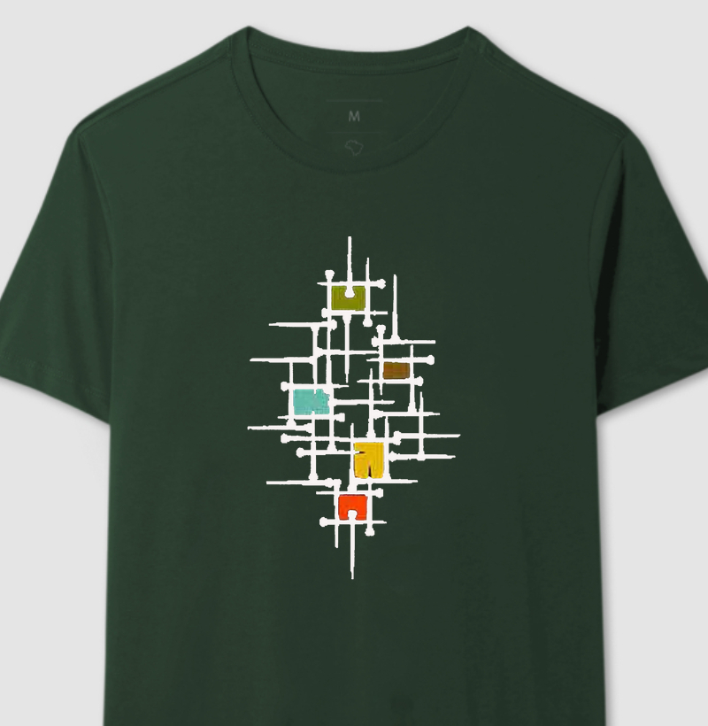 Camiseta Espinhos Maculina