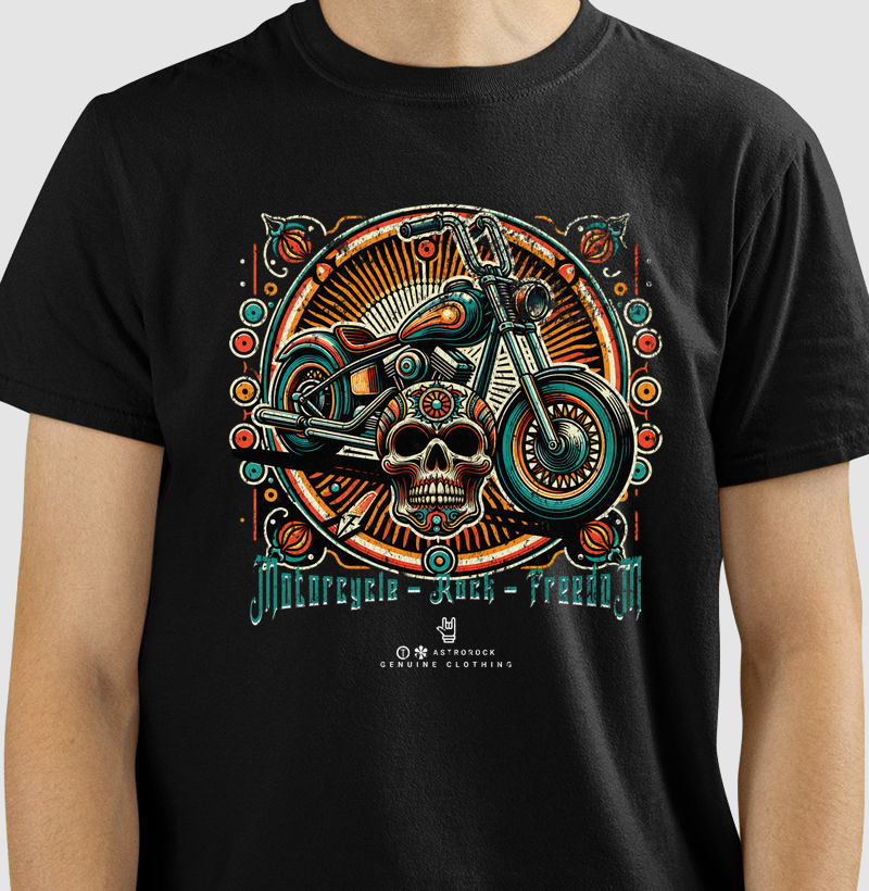 MOTORCYCLE ROCK FREEDOM