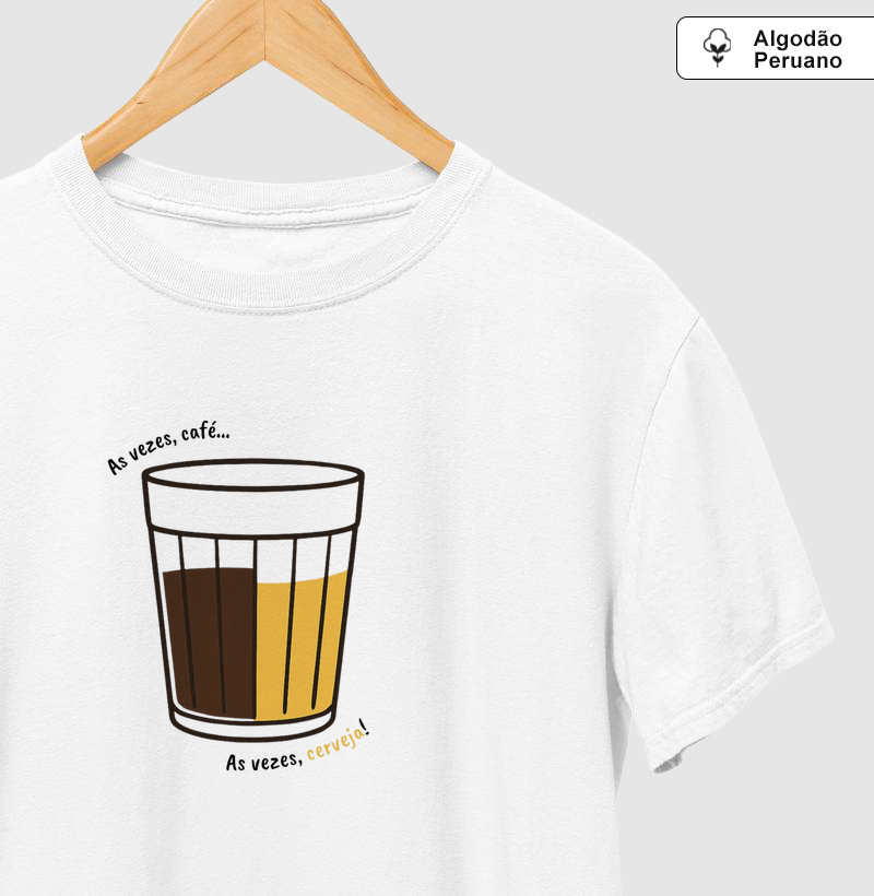 Camiseta Café & Cerveja