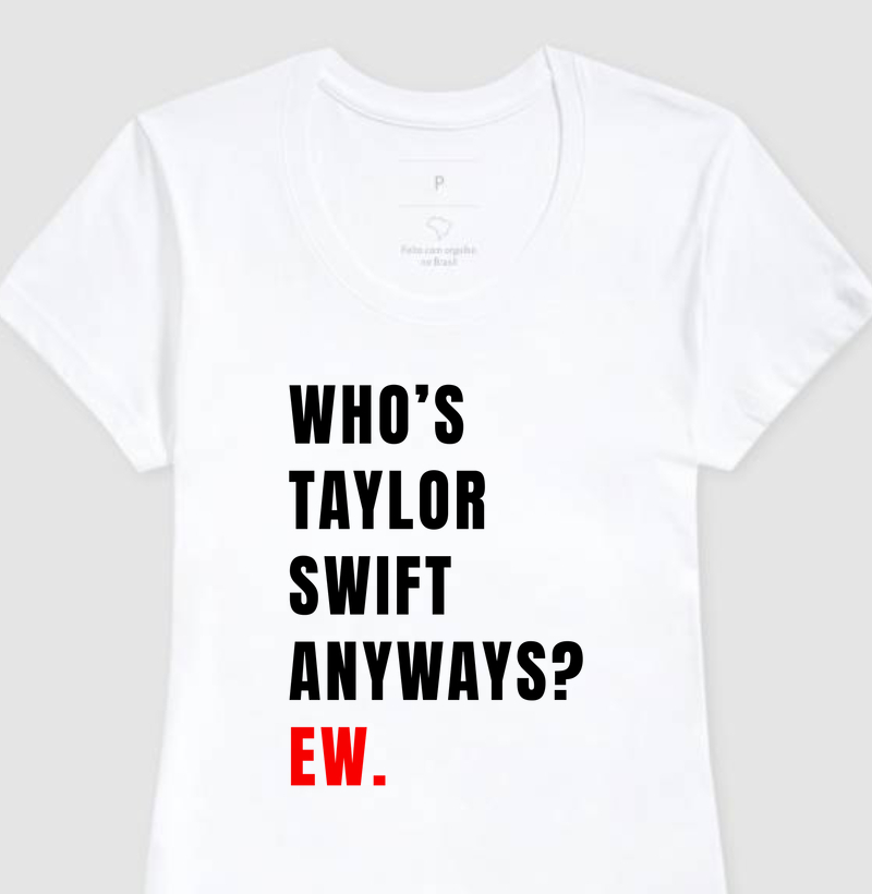 T-SHIRT ESTAMPADA TAYLOR SWIFT