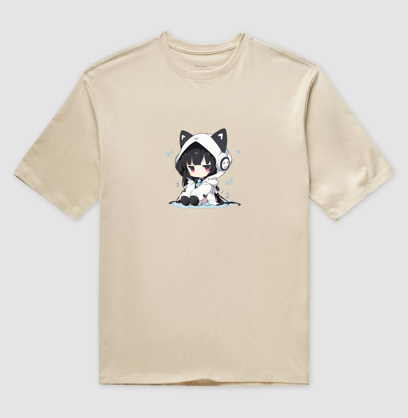 Camiseta Oversized “Garota Fofa Gamer"
