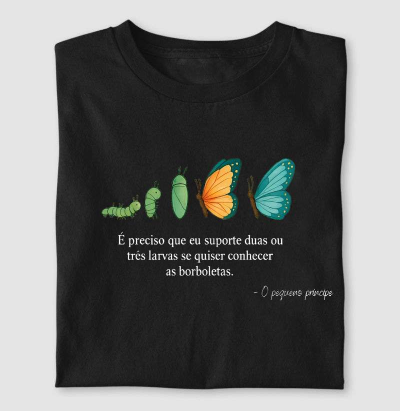 larvas e borboletas pequeno príncipe