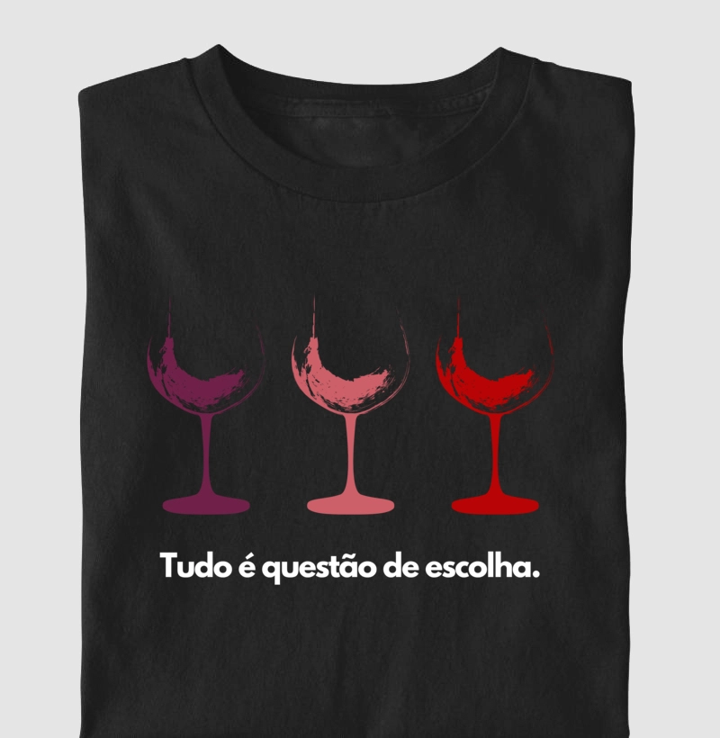 Tudo é questão de escolha.