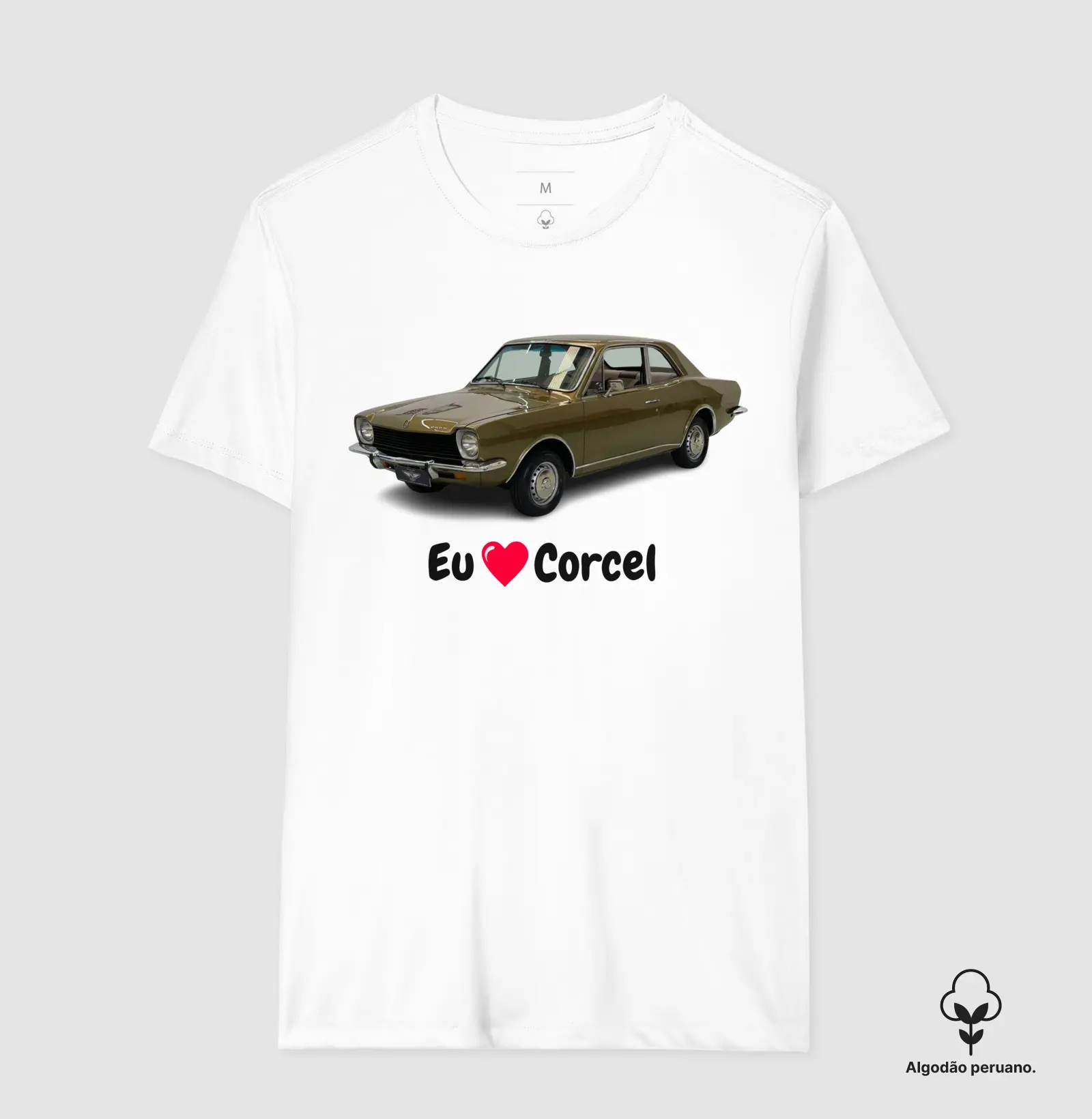 Camiseta Premium - Eu amo Corcel