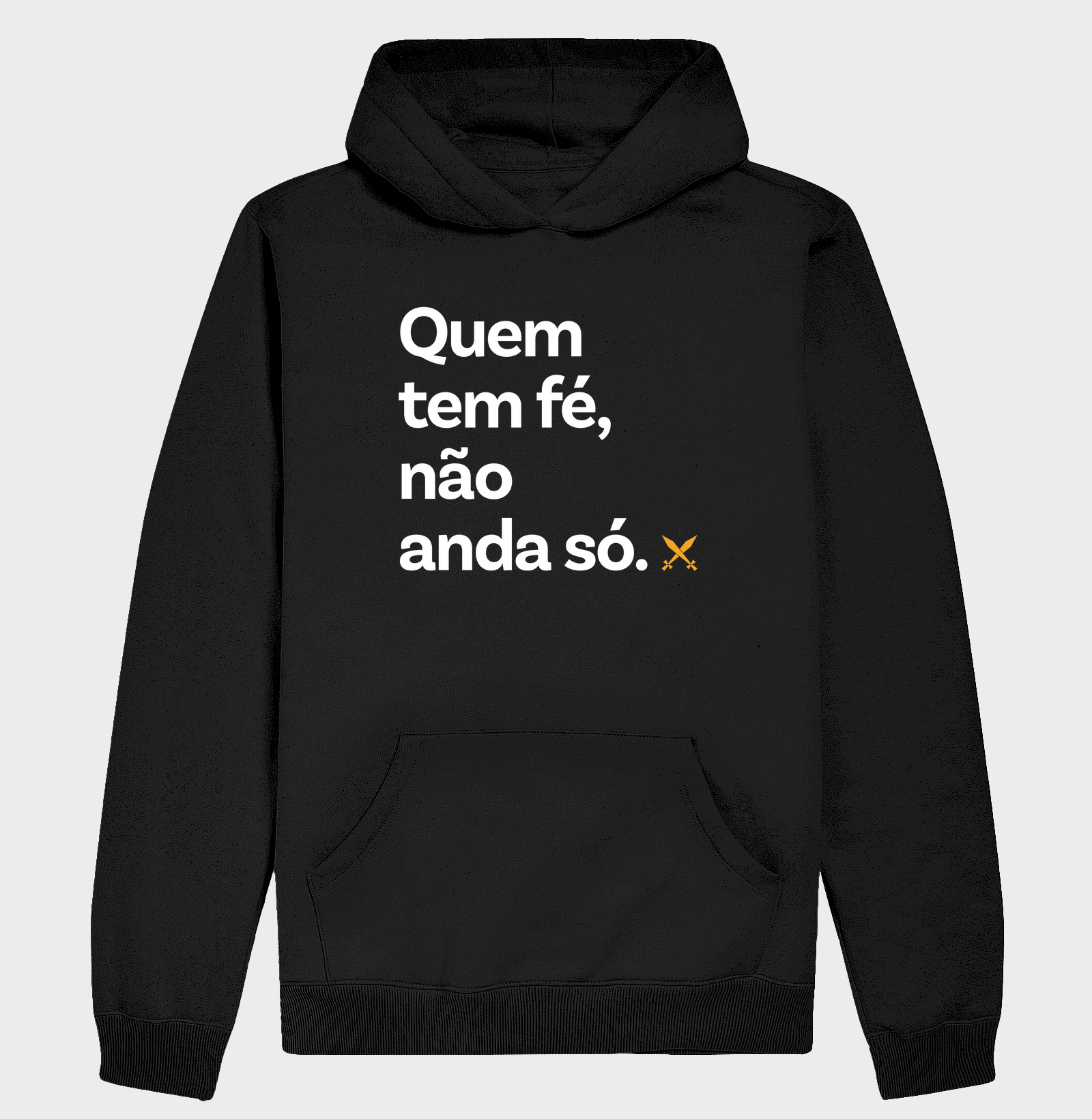 QUEM TEM FÉ NÃO ANDA SÓ