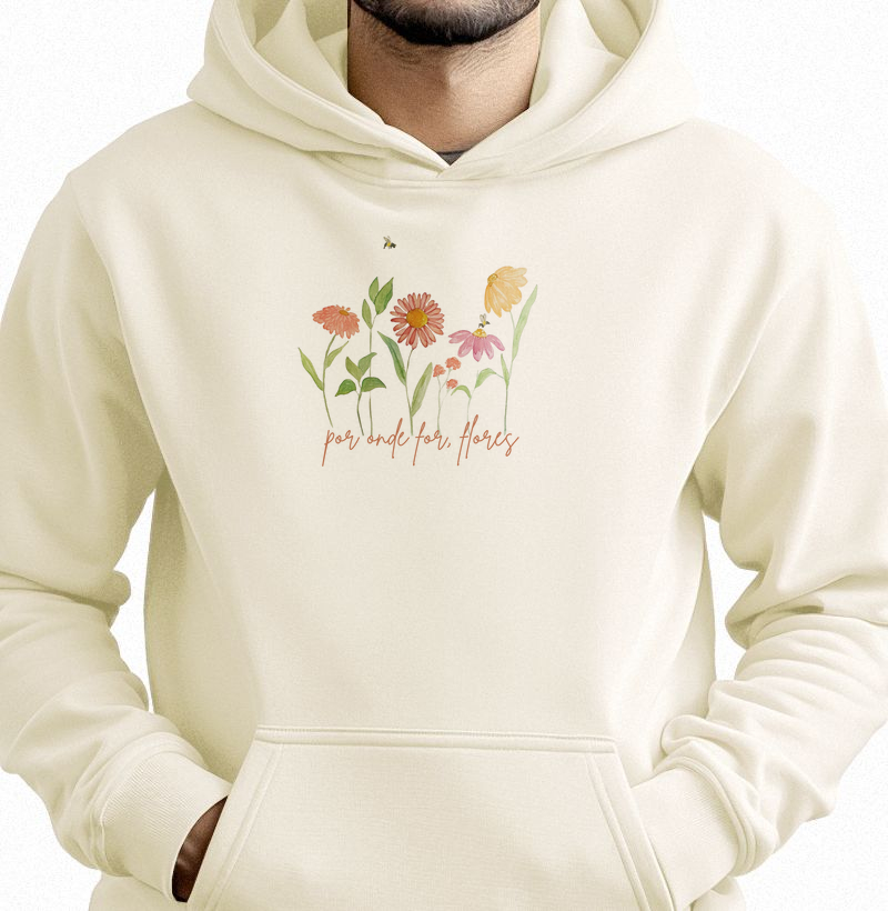 por onde for, flores