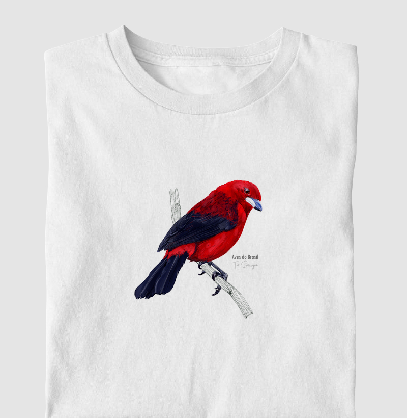 Aves do Brasil II - Tiê Sangue