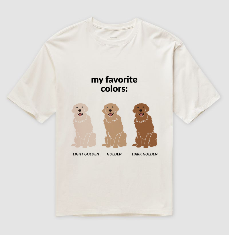 Camiseta Oversized Cores do Amor