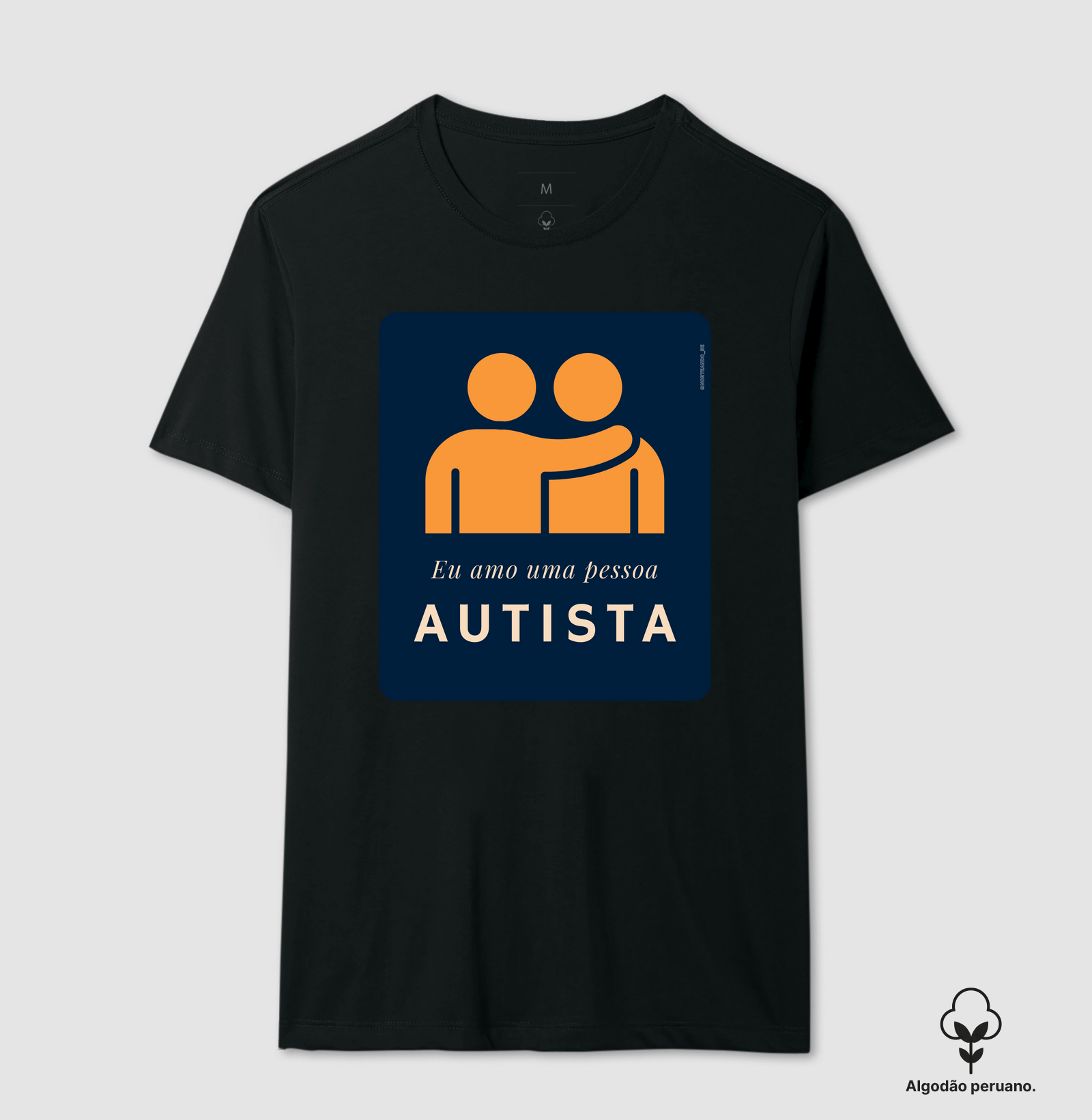 Peça "Eu Amo Uma Pessoa Autista"