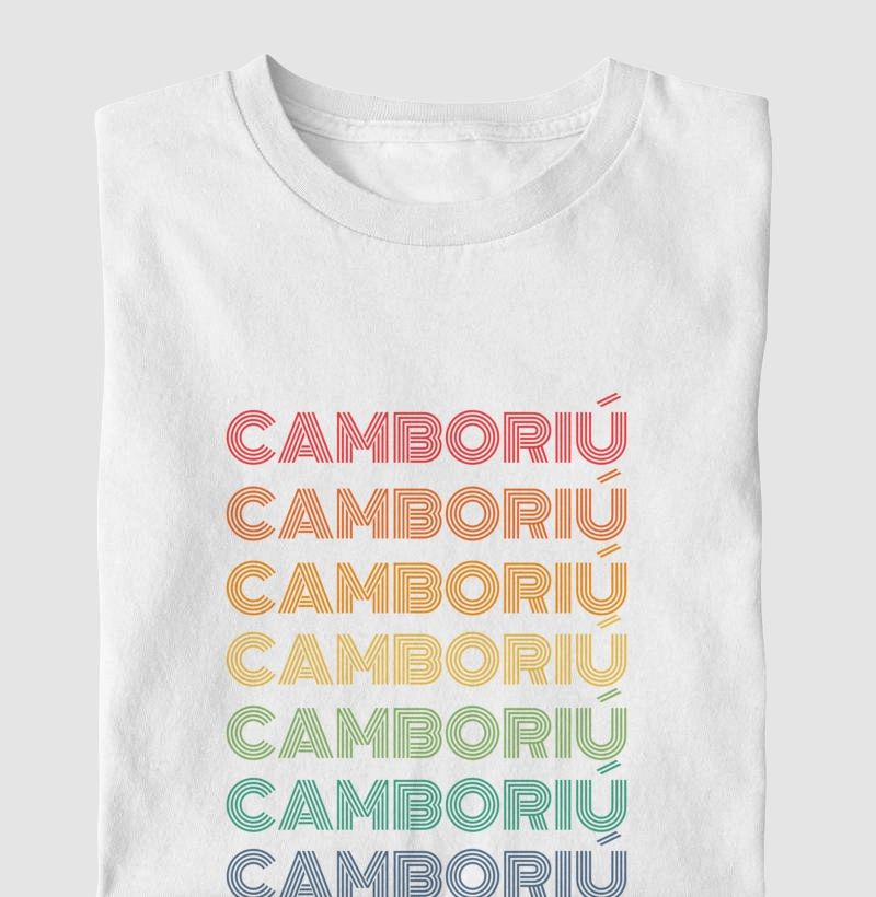 Camboriú Letreiro Retrô