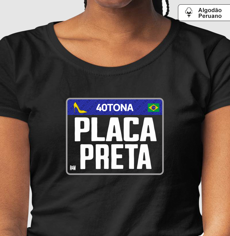40Tona Placa Preta