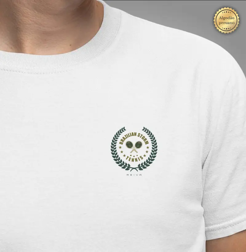 Camiseta Premium Tênis - Brazilian Storm