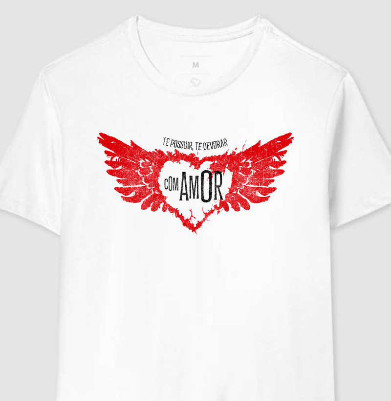 Camiseta Axé - Com Amor