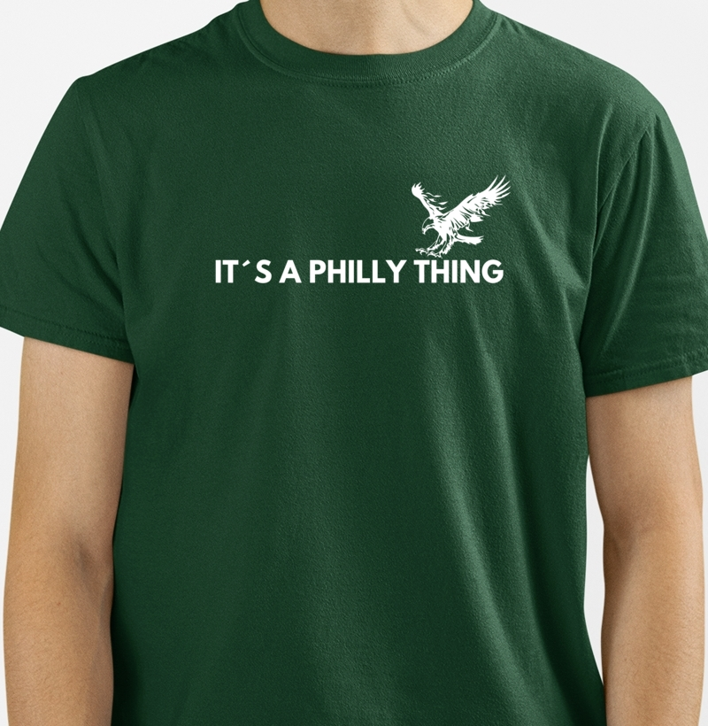 Camiseta algodão "Philly Thing"