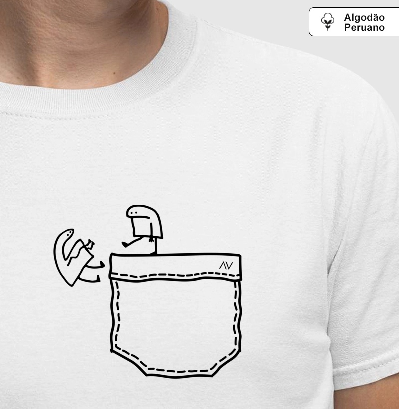 Flork Kick - Camiseta Algodão Peruano