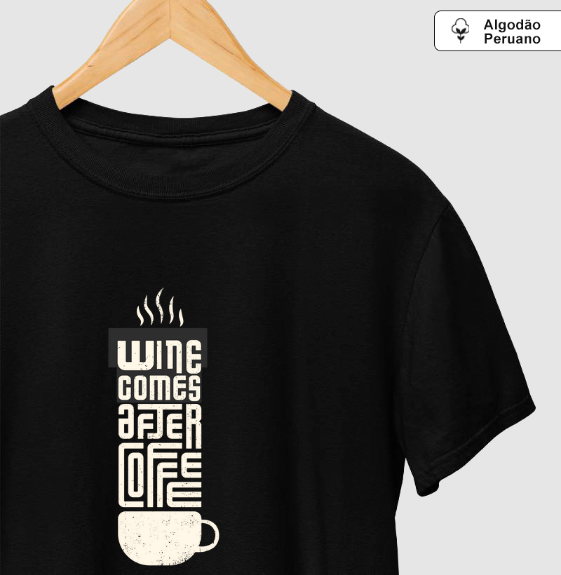 Wine after coffee
