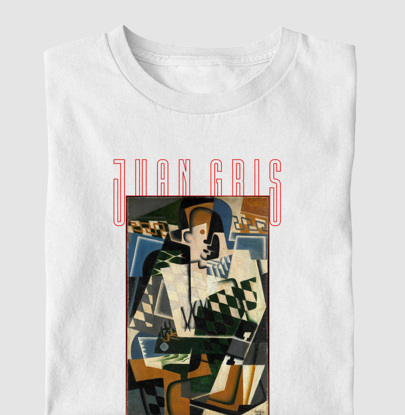 Harlequin With a Guitar (1917) - Juan Gris