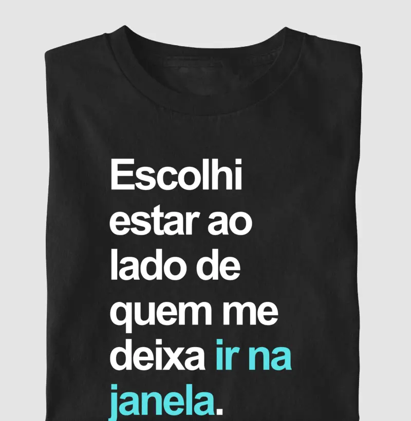 De quem me deixa ir na janela