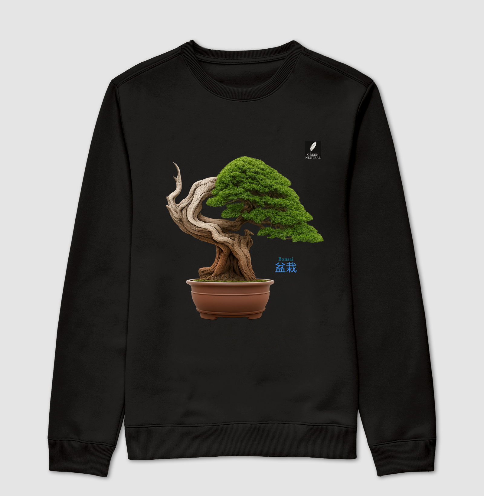 Bonsai pinheiro negro green neutral 