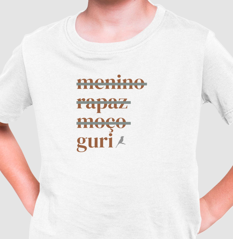 CAMISETA INFANTIL É OS GURI