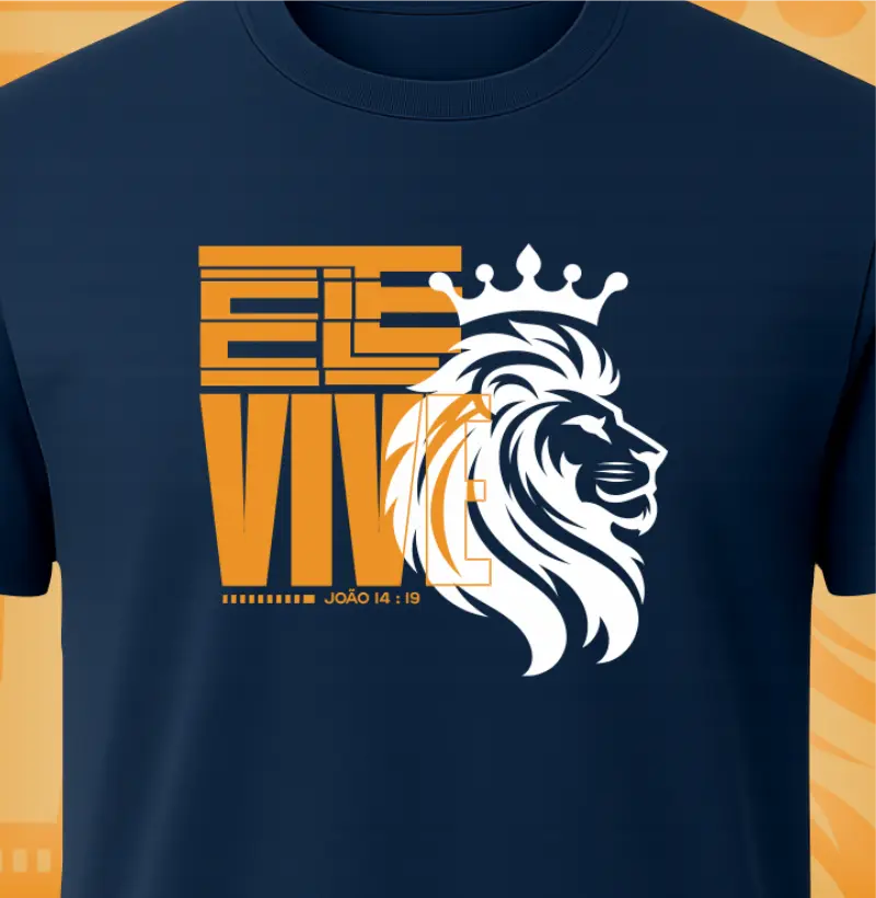 Camiseta ele vive