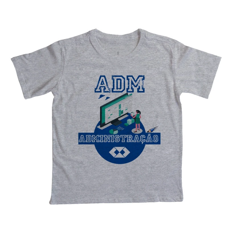 Camiseta Infantil Administração 0001