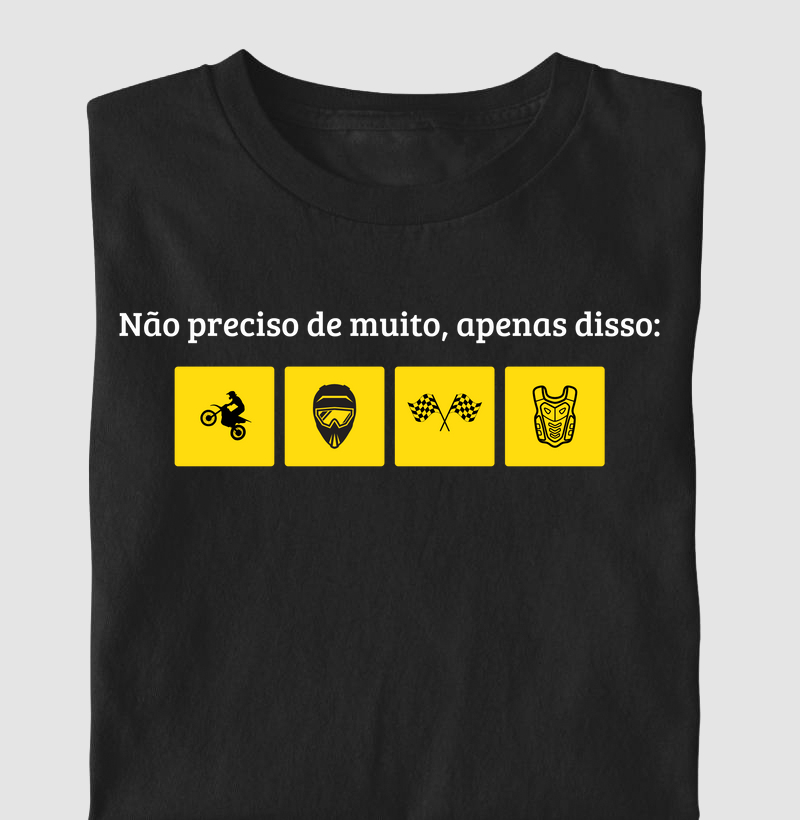 Não preciso de muito