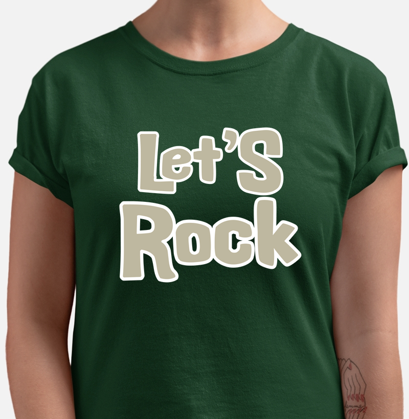 Let’s Rock: Camiseta - Vibração e Estilo para os Amantes do Rock