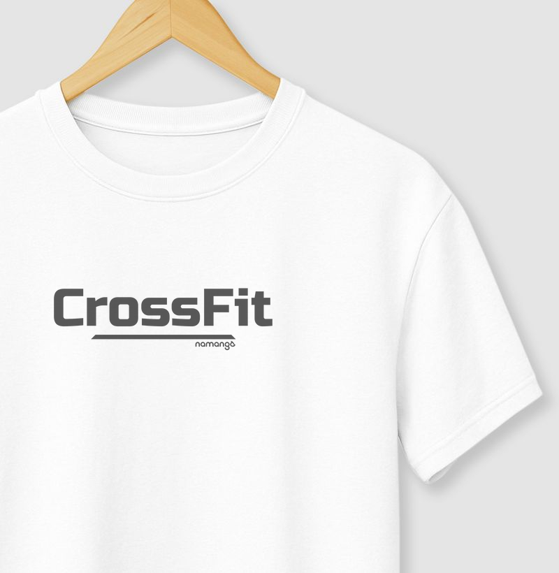 Camiseta CrossFit Estilo Minimalista – Na Manga
