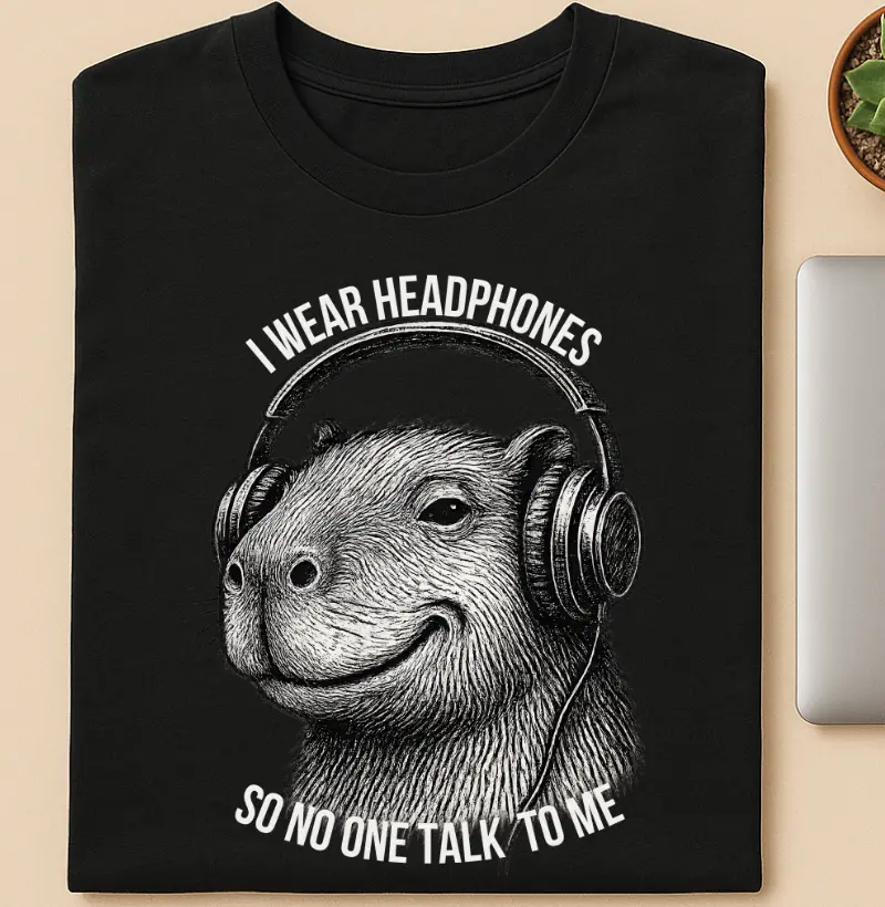 I Wear Headphones So No One Will Talk to Me