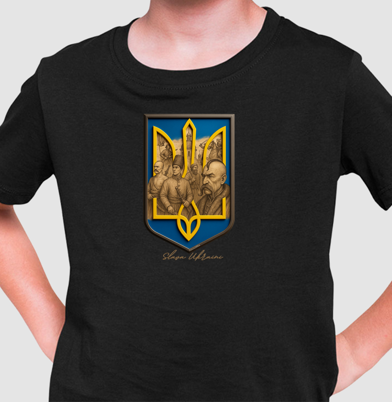 Tryzub Histórico - Slava Ukraini