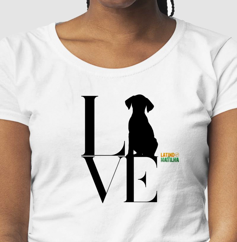 Camiseta LM Love Dog