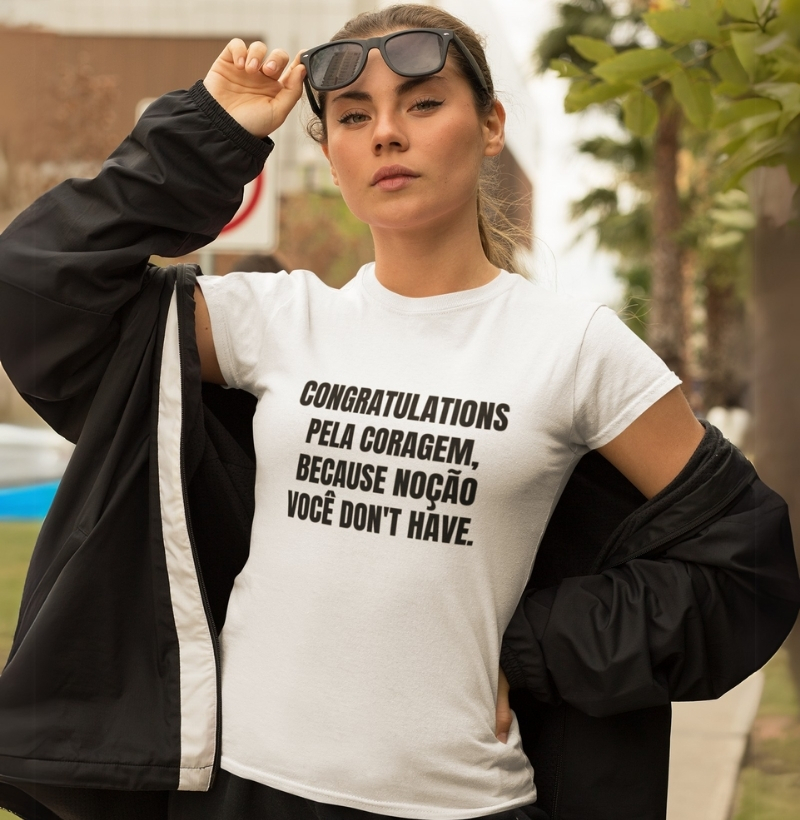 Congratulations pela coragem