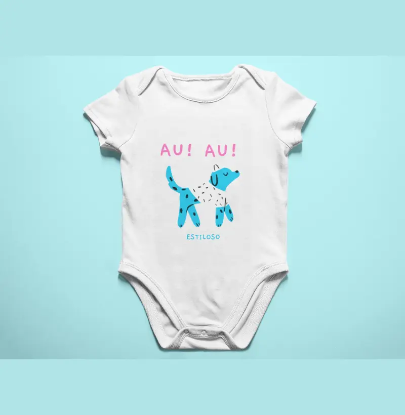 Body Infantil Au Au Estiloso