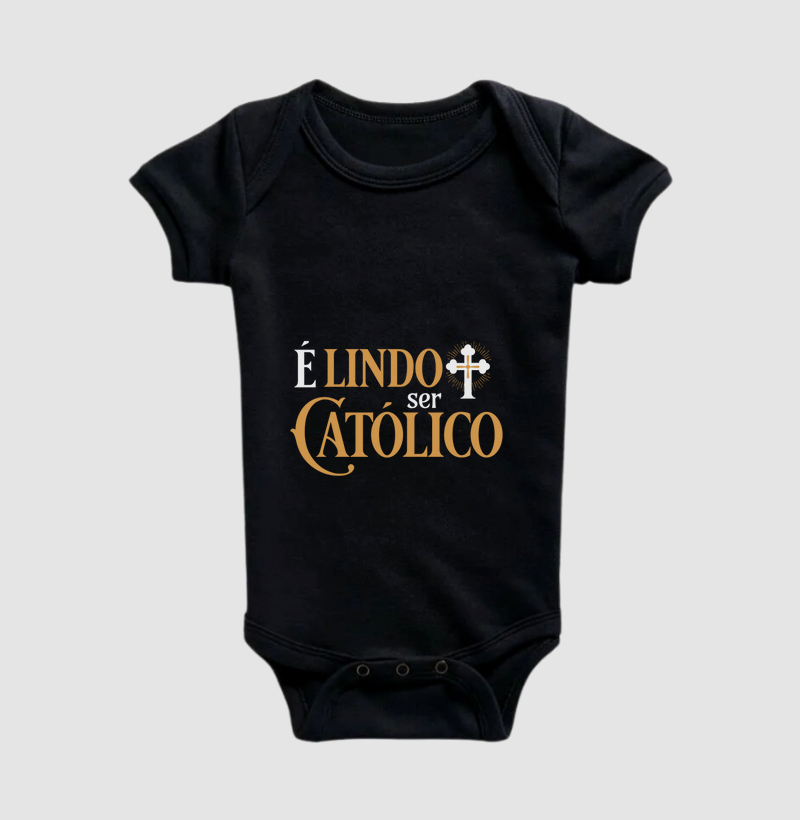 Camiseta é Lindo ser Católico