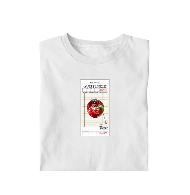 Camiseta Negroni Week - por Hideout