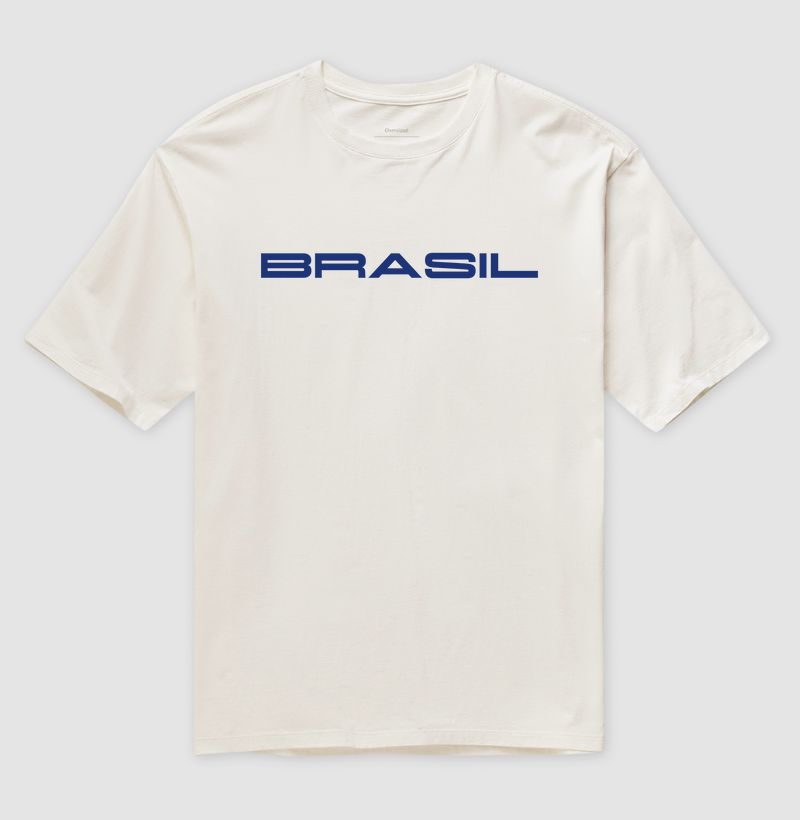 Camiseta Oversized Brasil