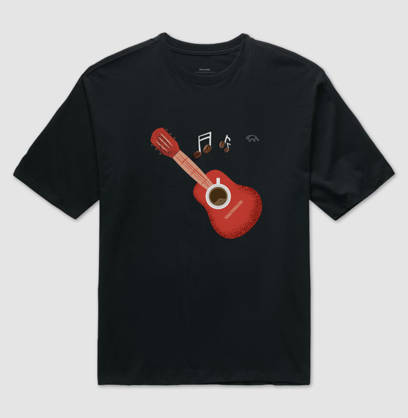 Notas musicais de café