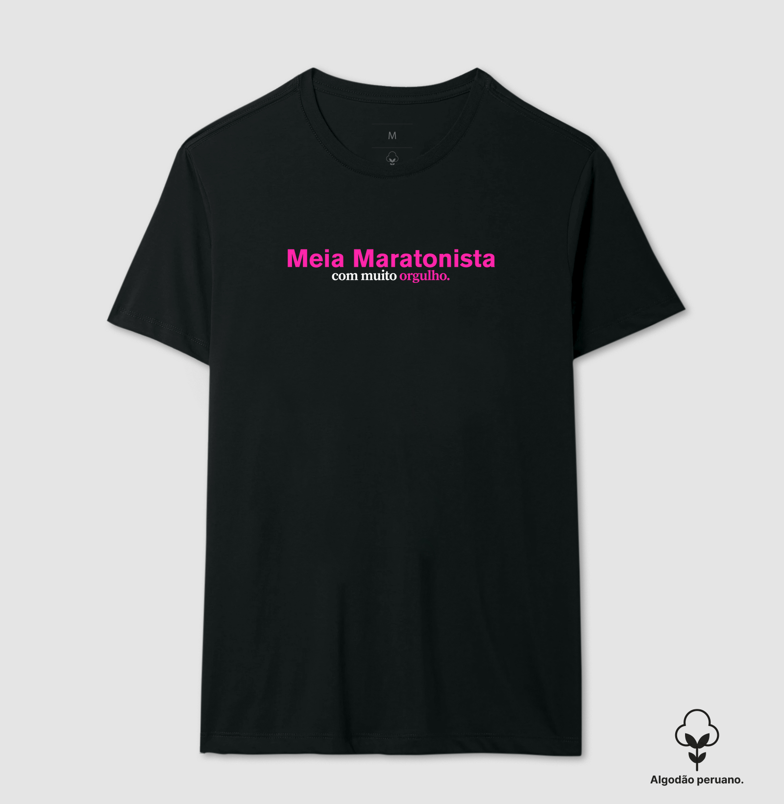 Meia Maratonista Com Muito Orgulho - Rosa