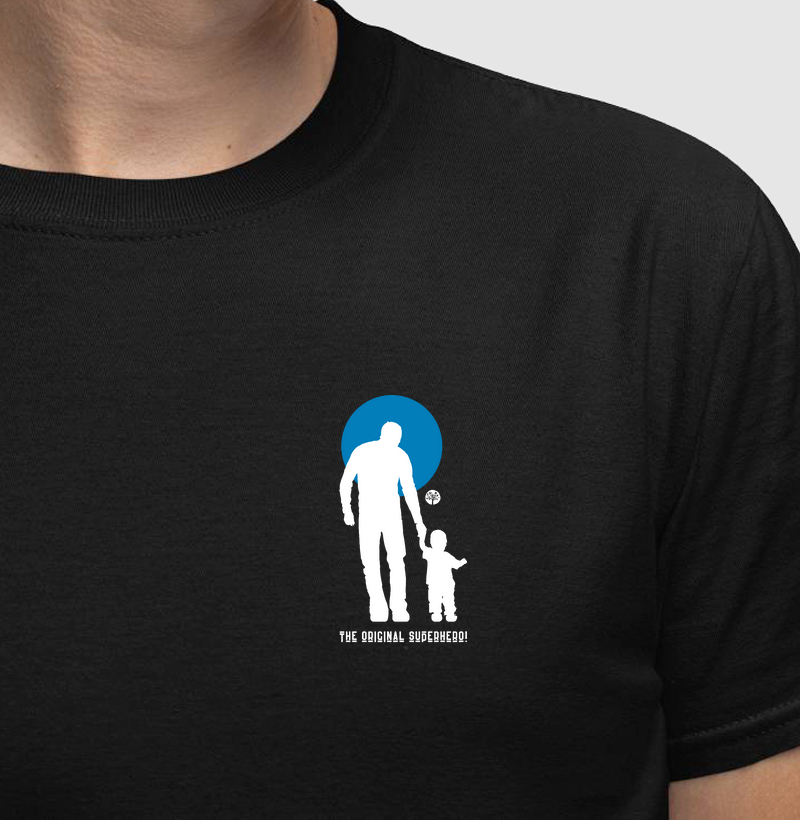 Camiseta Sombra Pai e Filho Bolso