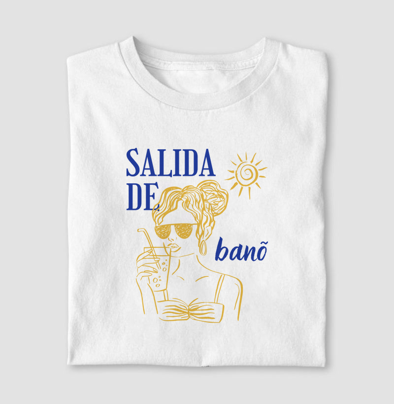 salida de banõ = saída de banho