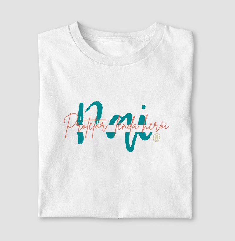 Camiseta | Pai. Protetor lenda herói