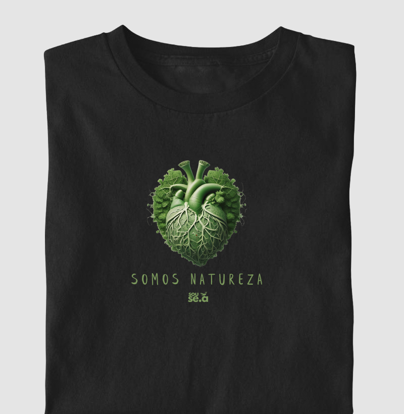 Somos natureza Coração Green